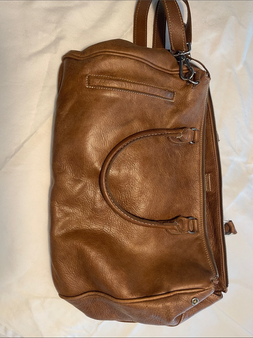 Roots Grace Tribe brown leather